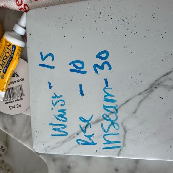 Susan Graver Women’s Medium Blue Pull on Pants - Picture 4 of 5